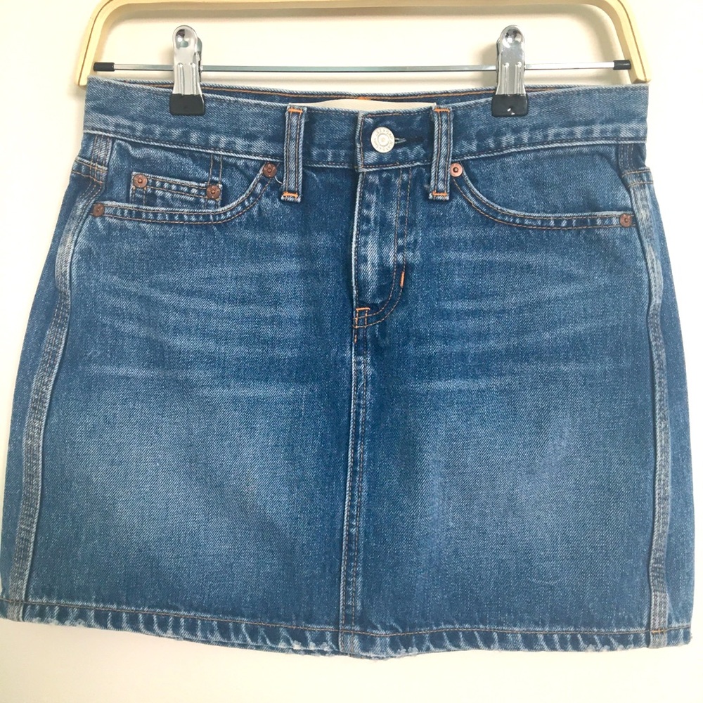 Vintage Gap jean skirt